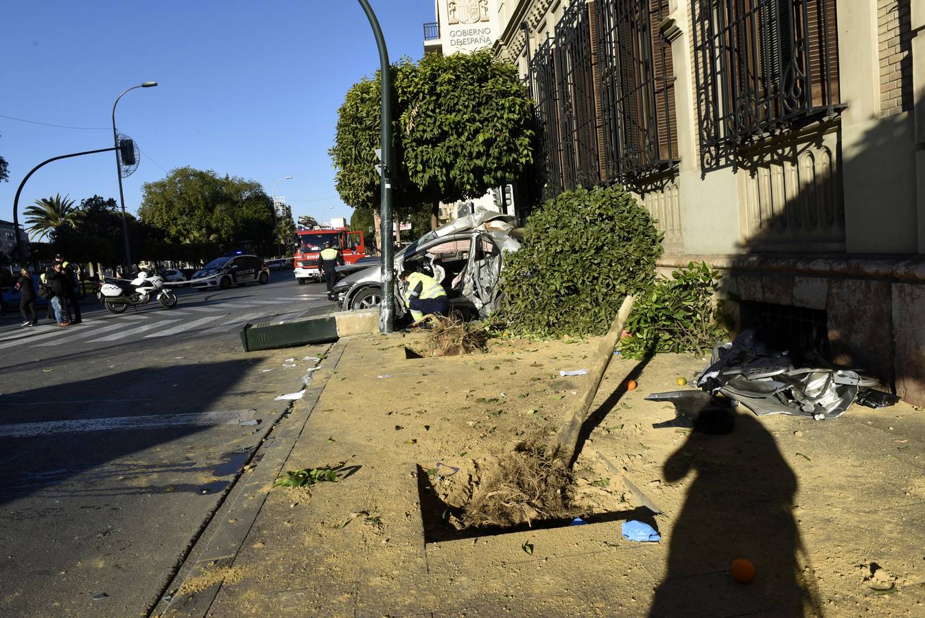 Los dos ocupantes del turismo siniestrado se encuentran en estado grave