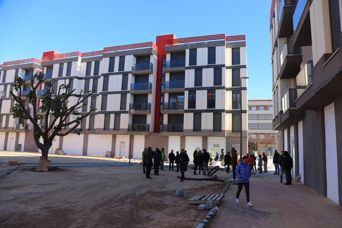 Volverán siete años y diez meses después de que todo el barrio fuera demolido por los daños producidos por los terremotos de Lorca