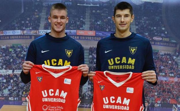 Presentación de Dino Radoncic y Luka Mitrovic.