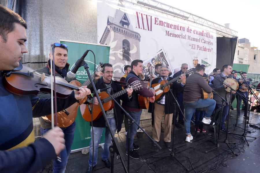 López Miras y Ballesta se retan a una 'pelea' de trovos en Patiño