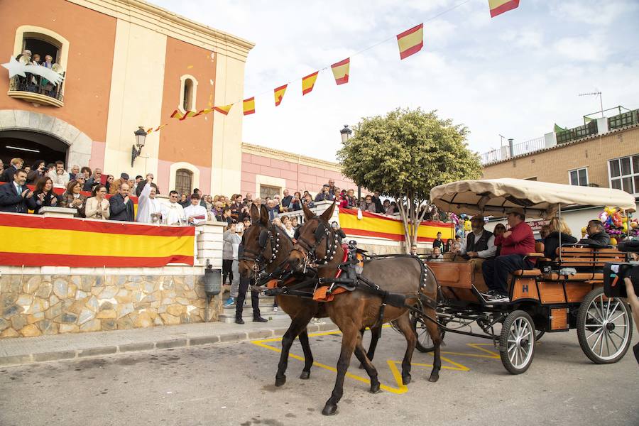 Este jueves tuvo lugar la Diana Floreada, la Misa Solemne y la tradicional bendición de los animales en la Plaza de la Iglesia