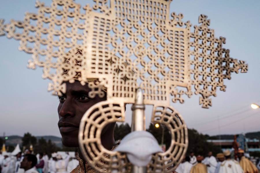 Timkat es el festival cristiano ortodoxo etíope que celebra el bautismo de Jesús en el río Jordán.