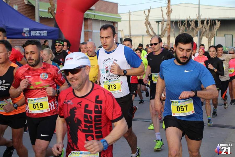 El atleta del Club de Atletismo Fuente Álamo completó los 6 kilómetros de la prueba en 19.04 minutos, por los 24.57 de la corredora