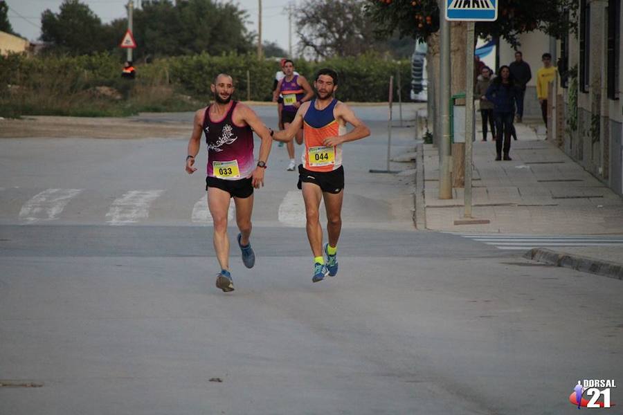 El atleta del Club de Atletismo Fuente Álamo completó los 6 kilómetros de la prueba en 19.04 minutos, por los 24.57 de la corredora