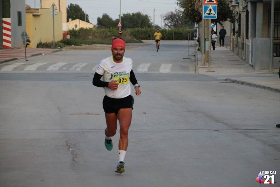 El atleta del Club de Atletismo Fuente Álamo completó los 6 kilómetros de la prueba en 19.04 minutos, por los 24.57 de la corredora