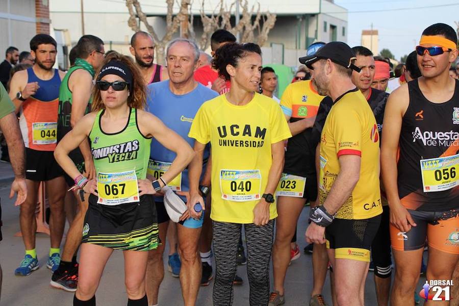 El atleta del Club de Atletismo Fuente Álamo completó los 6 kilómetros de la prueba en 19.04 minutos, por los 24.57 de la corredora