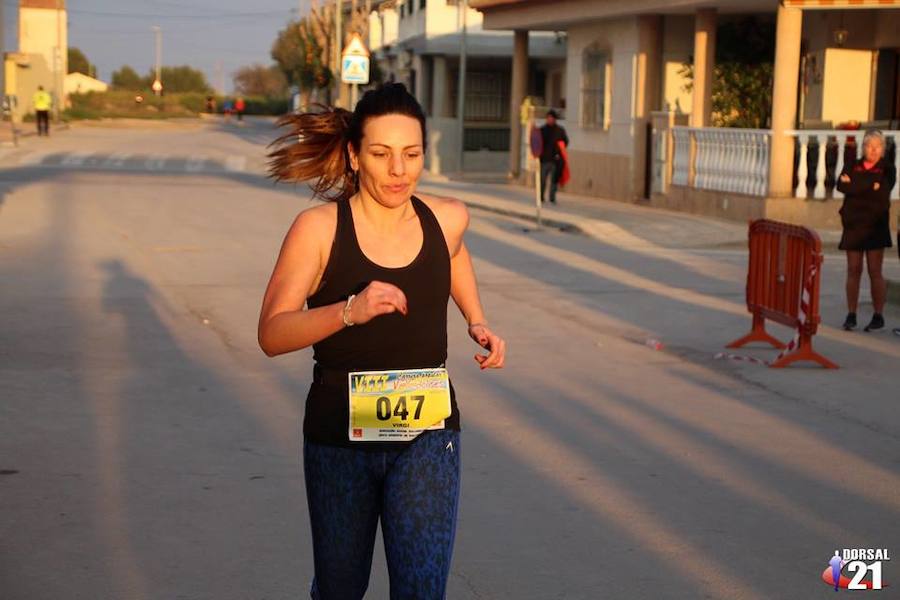 El atleta del Club de Atletismo Fuente Álamo completó los 6 kilómetros de la prueba en 19.04 minutos, por los 24.57 de la corredora