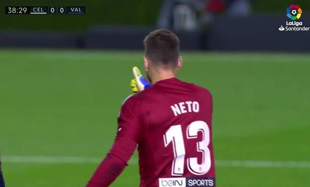 Neto firmó la mejor parada de la jornada. 