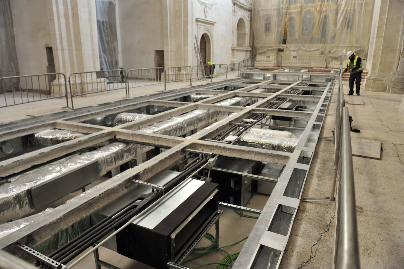 El impulso definitivo a la restauración de la iglesia renacentista, Monumento Nacional desde 1931, permitirá antes del verano disponer de un gran espacio polivalente que podrá ser utilizado, además de como sala de exposiciones, para conciertos, congresos y actos de representación.