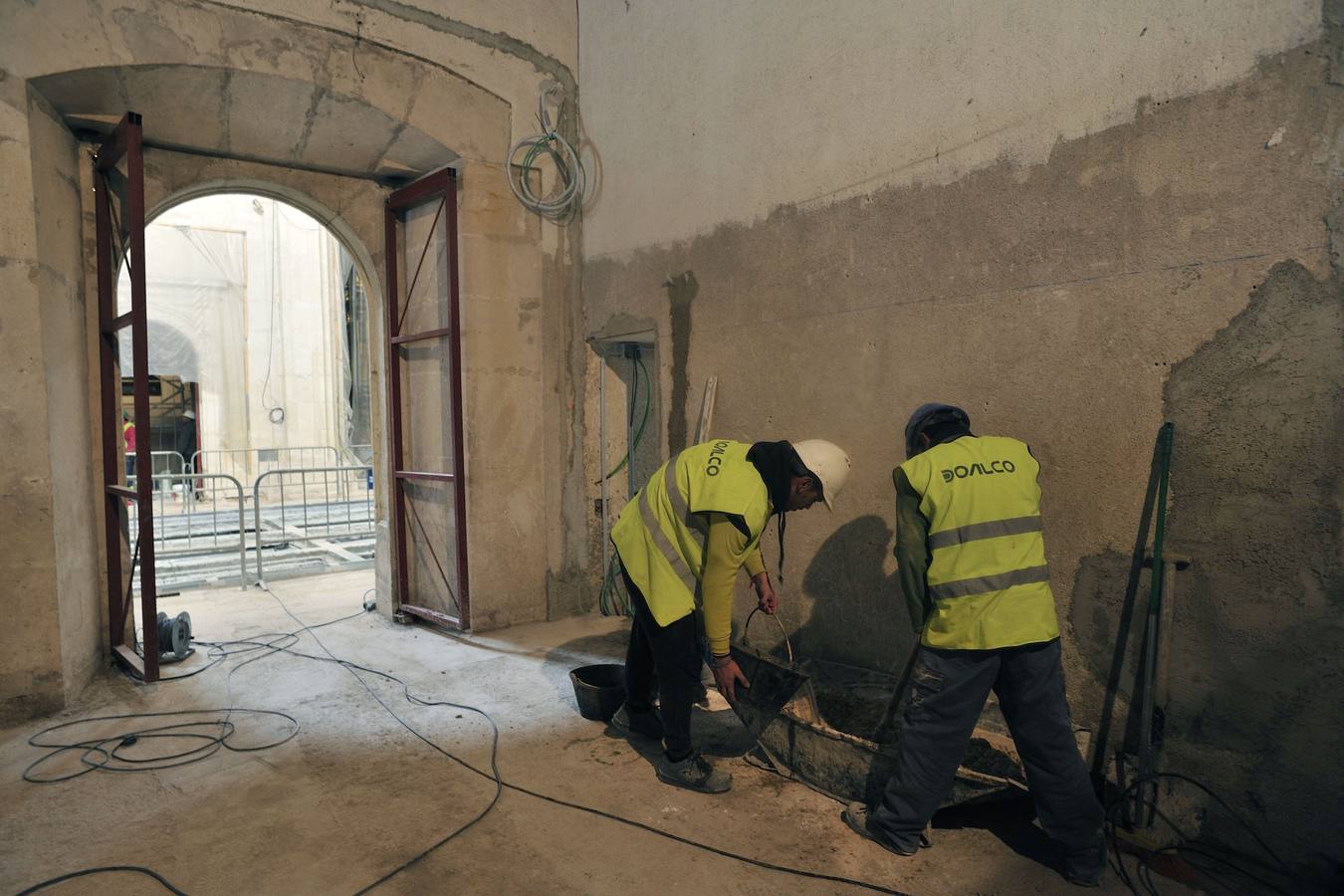 El impulso definitivo a la restauración de la iglesia renacentista, Monumento Nacional desde 1931, permitirá antes del verano disponer de un gran espacio polivalente que podrá ser utilizado, además de como sala de exposiciones, para conciertos, congresos y actos de representación.