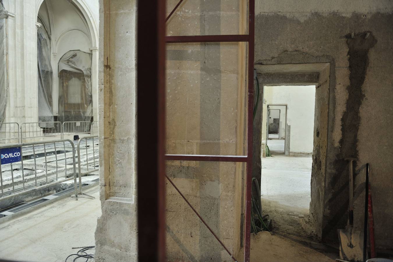 El impulso definitivo a la restauración de la iglesia renacentista, Monumento Nacional desde 1931, permitirá antes del verano disponer de un gran espacio polivalente que podrá ser utilizado, además de como sala de exposiciones, para conciertos, congresos y actos de representación.