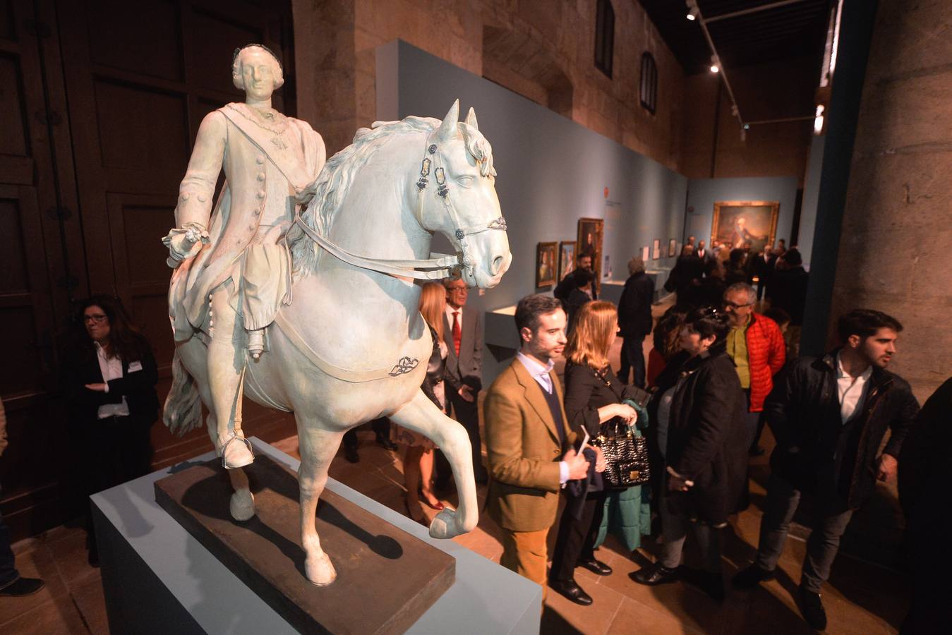 La muestra, con cerca de 300 obras del Prado, Thyssen y la Biblioteca Nacional, ha sido inaugurada este martes y estará abierta hasta el 28 de abril 