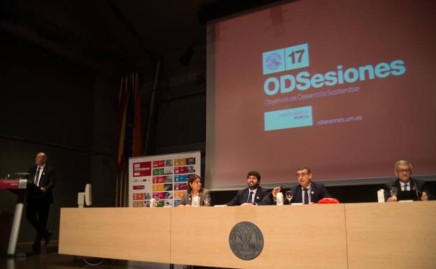 Presentación del proyecto 'ODSesiones' de la Universidad de Murcia.