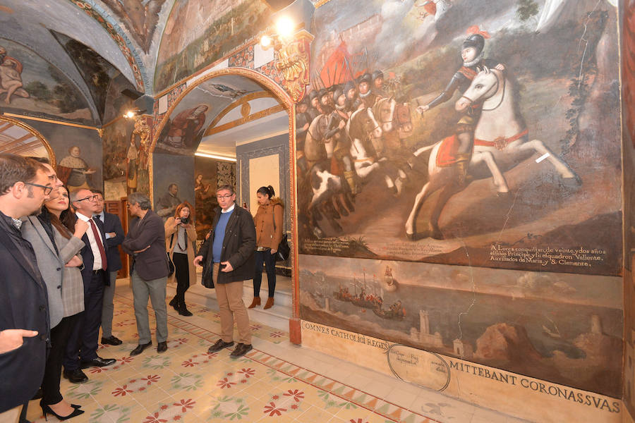 José Guirao ha considerado que la Semana Santa de Lorca es «un tesoro que hay que valorar y difundir por ser única, especial, riquísima»