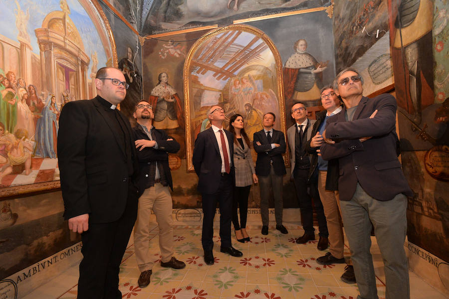 José Guirao ha considerado que la Semana Santa de Lorca es «un tesoro que hay que valorar y difundir por ser única, especial, riquísima»