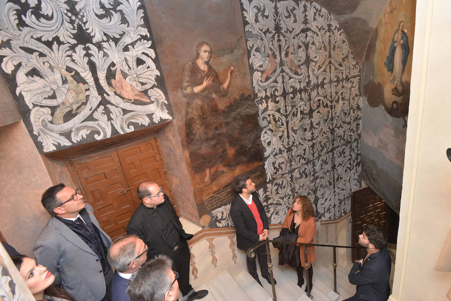 José Guirao ha considerado que la Semana Santa de Lorca es «un tesoro que hay que valorar y difundir por ser única, especial, riquísima»