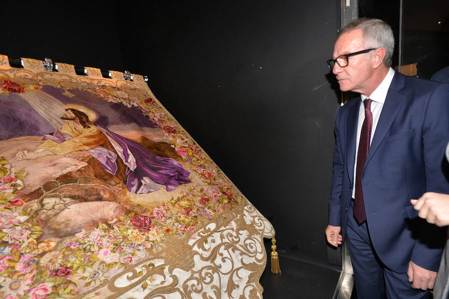 José Guirao ha considerado que la Semana Santa de Lorca es «un tesoro que hay que valorar y difundir por ser única, especial, riquísima»