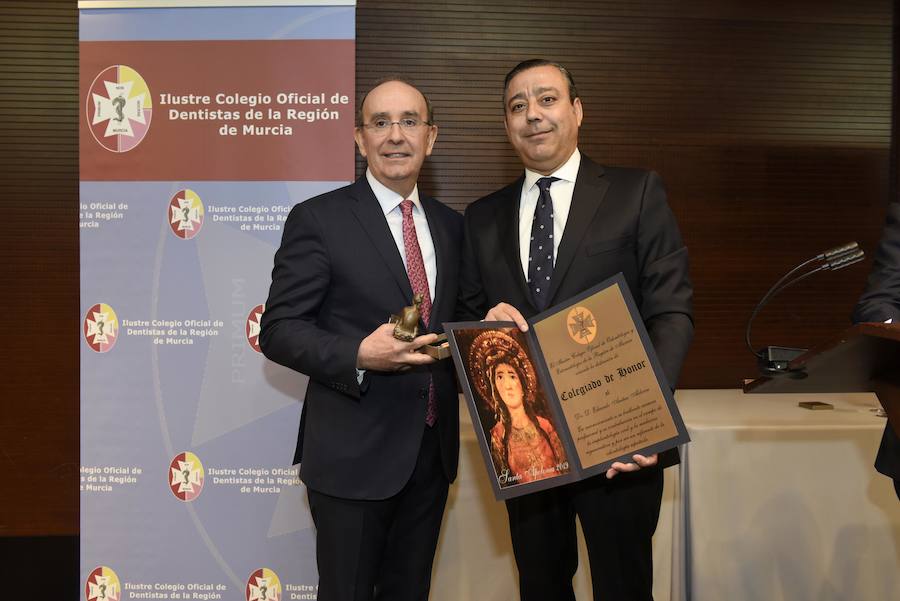 El doctor Pedro Caballero será nombrado presidente del Colegio Oficial de Odontólogos de la Región de Murcia