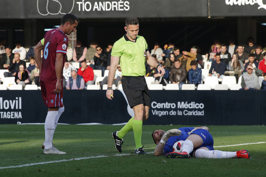 El mediocentro del filial, Mauro, le dio la victoria al FC Cartagena con un gol en su debut con el primer equipo.