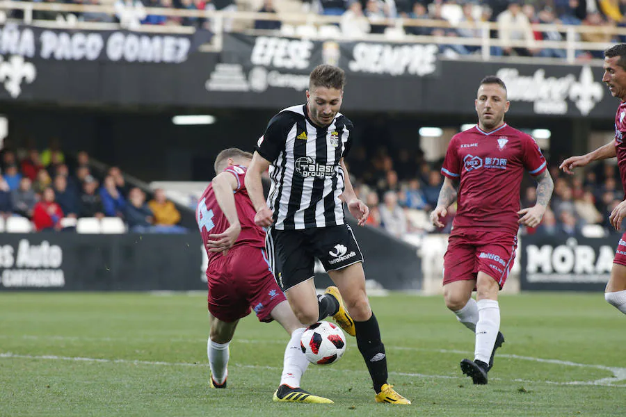 El mediocentro del filial, Mauro, le dio la victoria al FC Cartagena con un gol en su debut con el primer equipo.