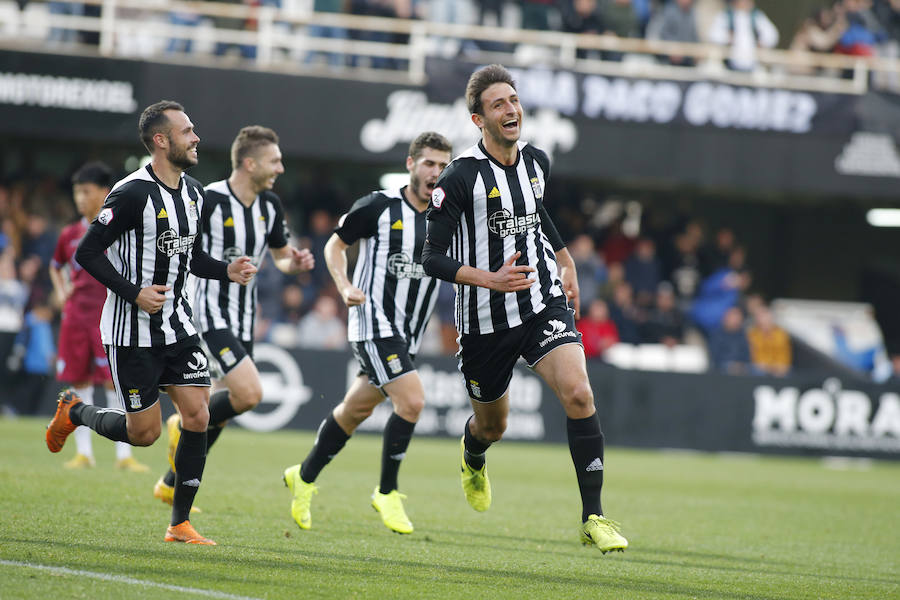 El mediocentro del filial, Mauro, le dio la victoria al FC Cartagena con un gol en su debut con el primer equipo.