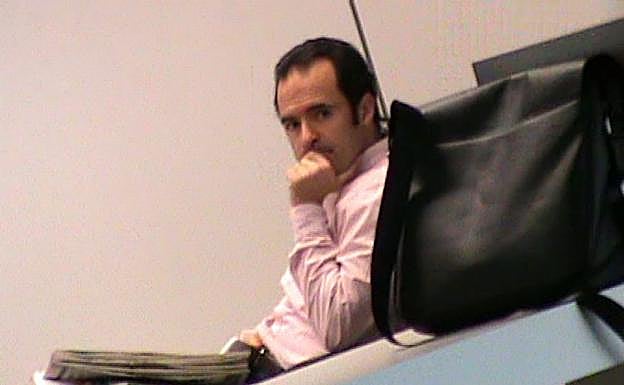 García Pellicer, en los juzgados de Elche en 2017. 