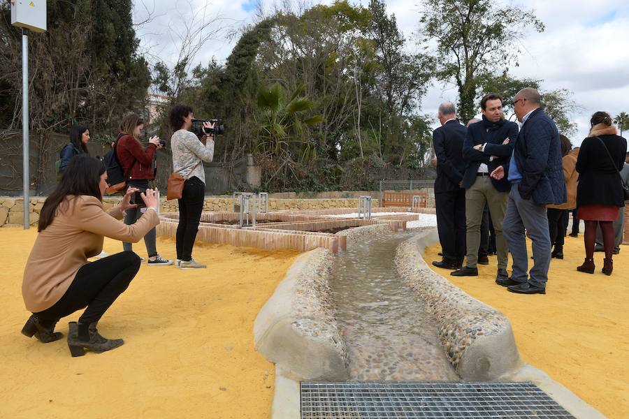 Será el primero en incorporar las nuevas tecnologías. Se ha recuperado la acequia de La Arboleja para escenificar el sistema de riego tradicional, cuenta con más de 500 árboles y 6.000 especies florares, y abrirá las 24 horas del día