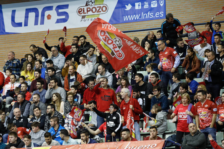 ElPozo y el Barça protagonizan un partido muy bonito que acaba con el empate en los últimos minutos del encuentro gracias a los goles de Miguelín y Álex.