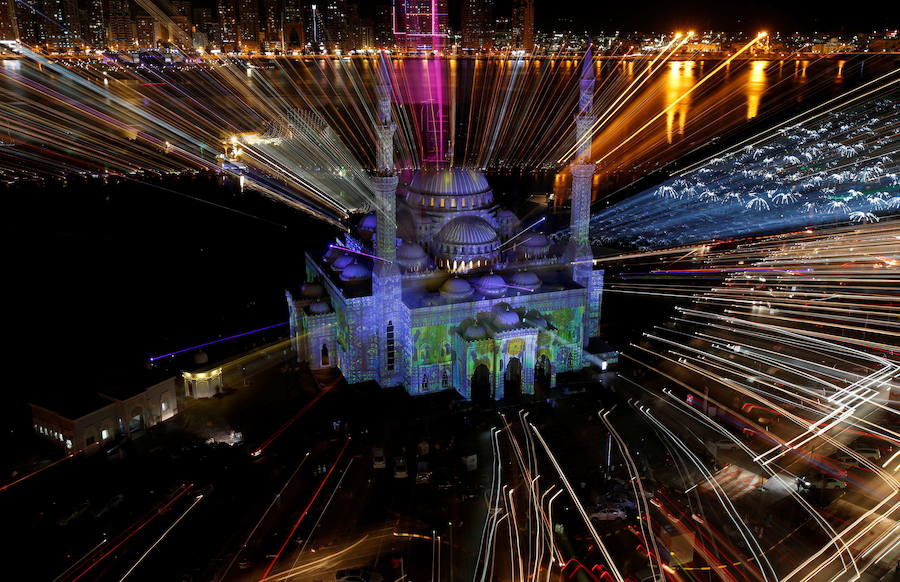 Artistas de todo el mundo se reúnen para celebrar la ciencia, la creatividad y el patrimonio durante el Festival Sharjah Light 2019, que ya está en su noveno año.