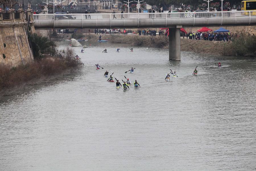 La prueba concluye con una participación récord de 700 palistas y tras una espectacular de competición en el río Segura