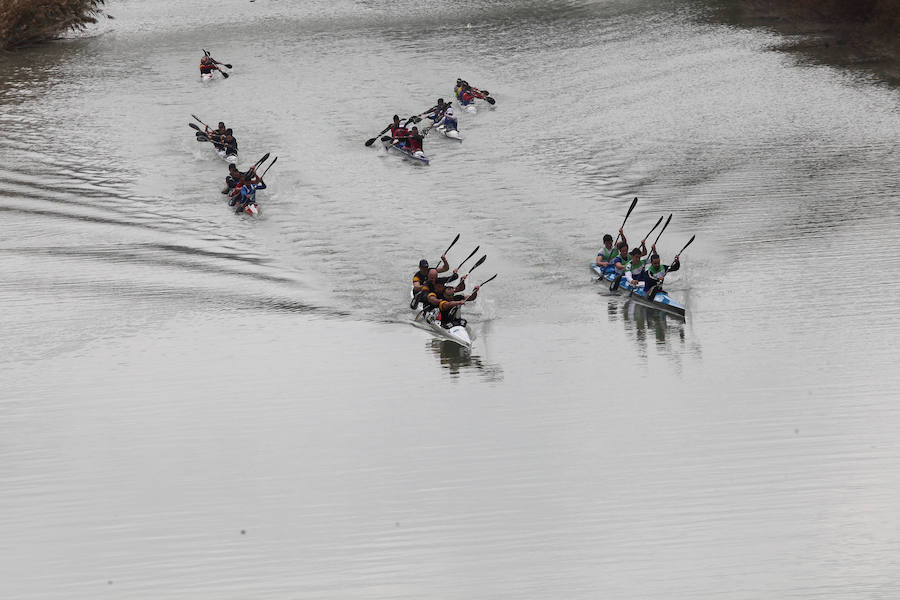 La prueba concluye con una participación récord de 700 palistas y tras una espectacular de competición en el río Segura