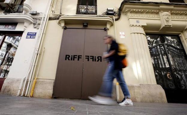 Entrada del restaurante. 