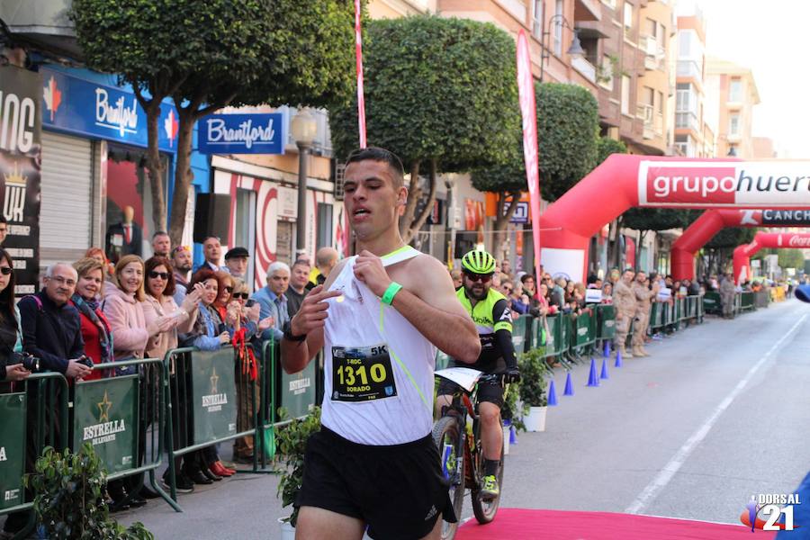 Alejandro Roldán y Ana Vanesa Ruiz vencen en Alcantarilla. El atleta del Virus Trail Running completó los 14 kilómetros en 47,36 minutos, por los 58,31 para la corredora del C.A. Puertas Lorca