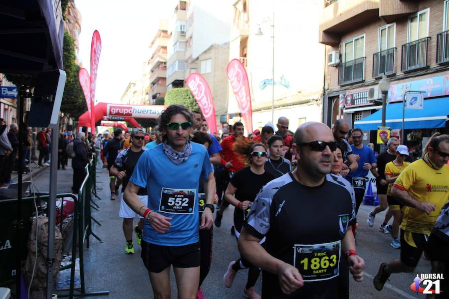 Alejandro Roldán y Ana Vanesa Ruiz vencen en Alcantarilla. El atleta del Virus Trail Running completó los 14 kilómetros en 47,36 minutos, por los 58,31 para la corredora del C.A. Puertas Lorca