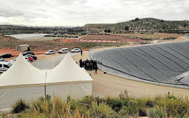 El nuevo embalse de Las Cabezuelas. 