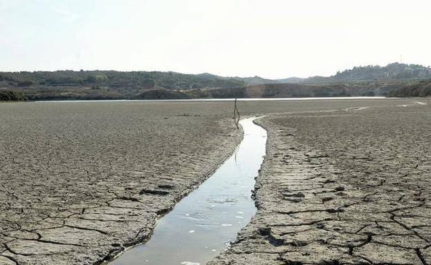Imagen de archivo de un pantano seco en la Región.