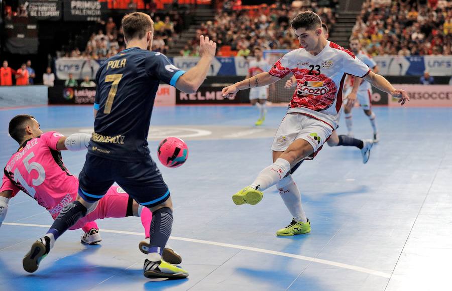 Los de Giustozzi pasan a la final de la Copa de España con un partido perfecto ante los madrileños, que estuvieron desaparecidos durante todo el encuentro.