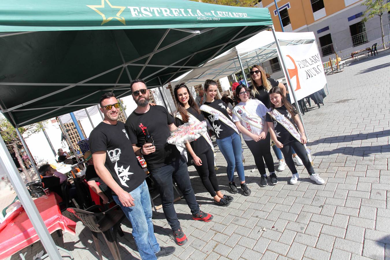 Unas 600 personas celebran en el Cuartel de Artillería el Medio Año Festero