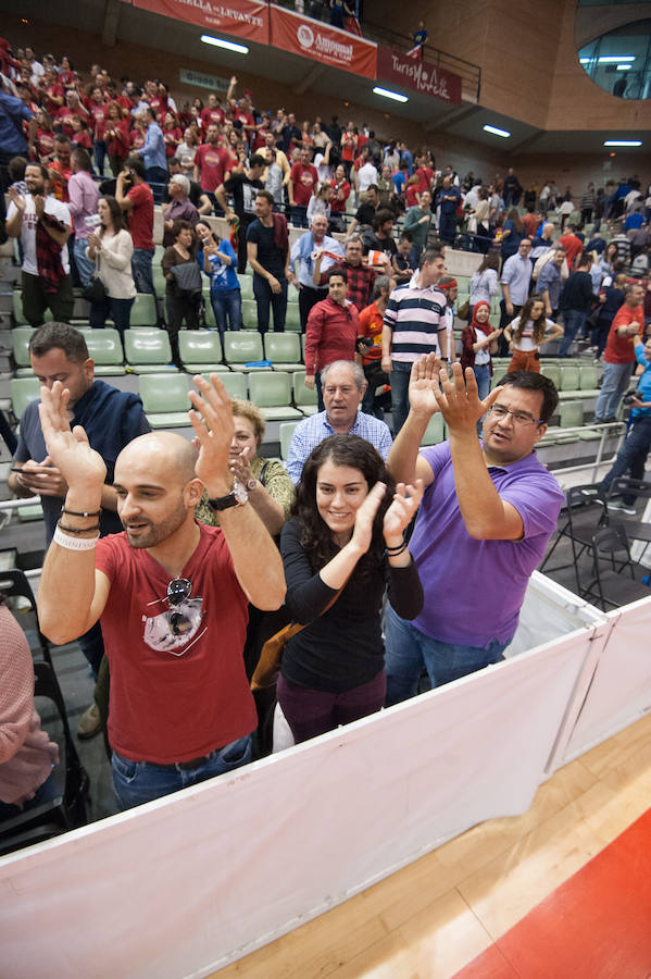 Los de Sito Alonso gana al campeón de la Copa del Rey por un punto en el Palacio de los Deportes