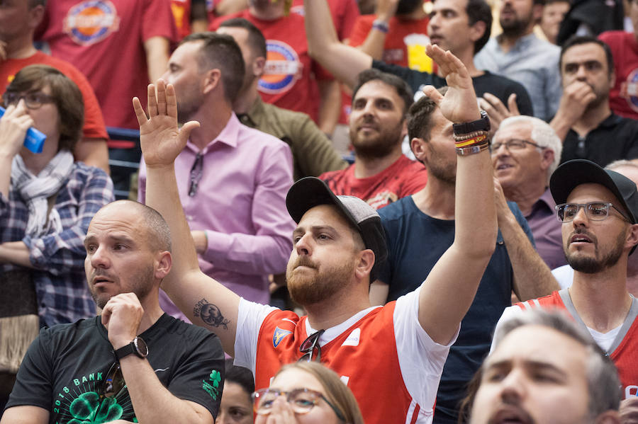 Los de Sito Alonso gana al campeón de la Copa del Rey por un punto en el Palacio de los Deportes