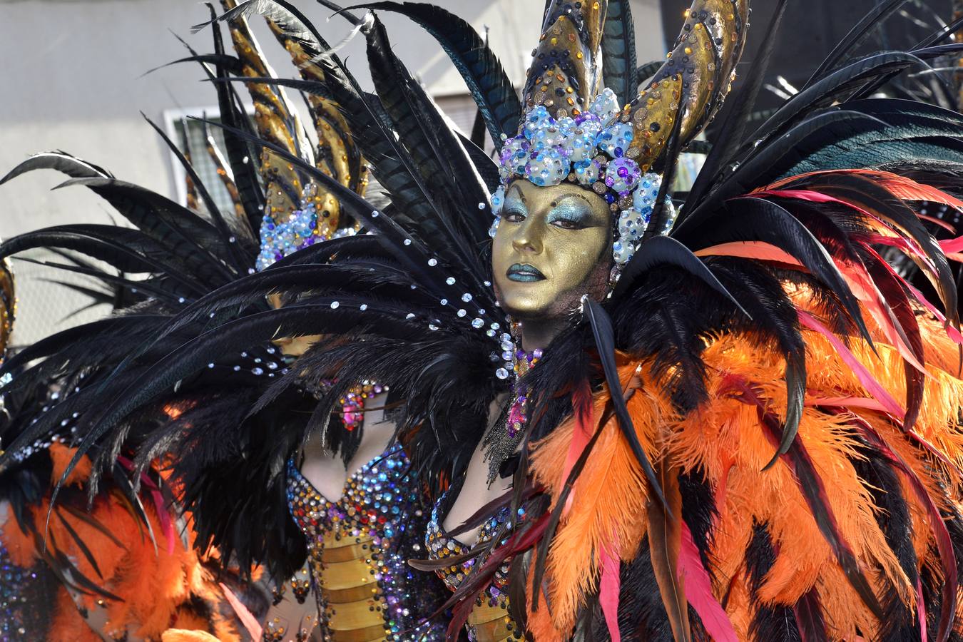 Treinta comparsas, con 1.500 participantes, muestran lo mejor del Carnaval de Cabezo de Torres. Uno de los grupos más aplaudidos fue Sementales Atascaos, que ironizó con la contaminación del Mar Menor