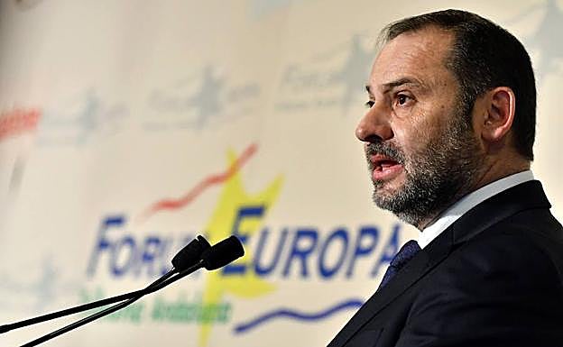 José Luis Ábalos, este jueves. 