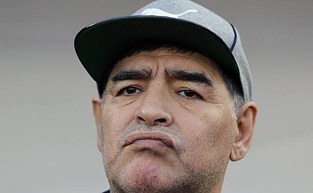 Diego Armando Maradona. 