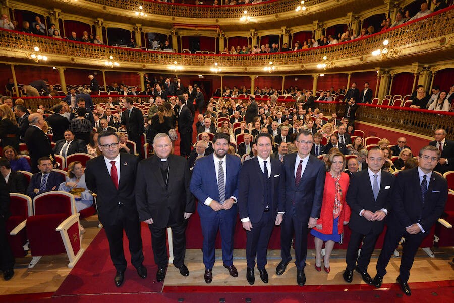 Fotos: Pregón de la Semana Santa de Murcia 2019 a cargo de Teodoro García Egea