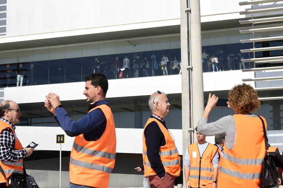 Fotos: Visita de los ganadores del concurso de &#039;La Verdad&#039; al aeropuerto internacional de la Región de Murcia