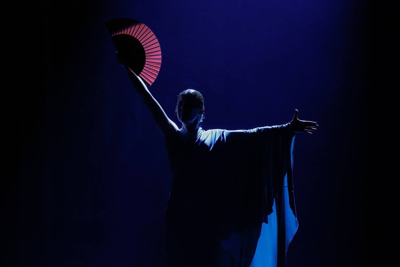 La bailaora española Sara Baras participa en el Flamenco Festival celebrado en el teatro New York City Center. Baras asegura que son los maestros como Paco de Lucía, Camarón o Carmen Amaya, a los que rinde homenaje en Nueva York con su espectáculo «Sombras», quienes «realmente han marcado un antes y un después» en el flamenco.