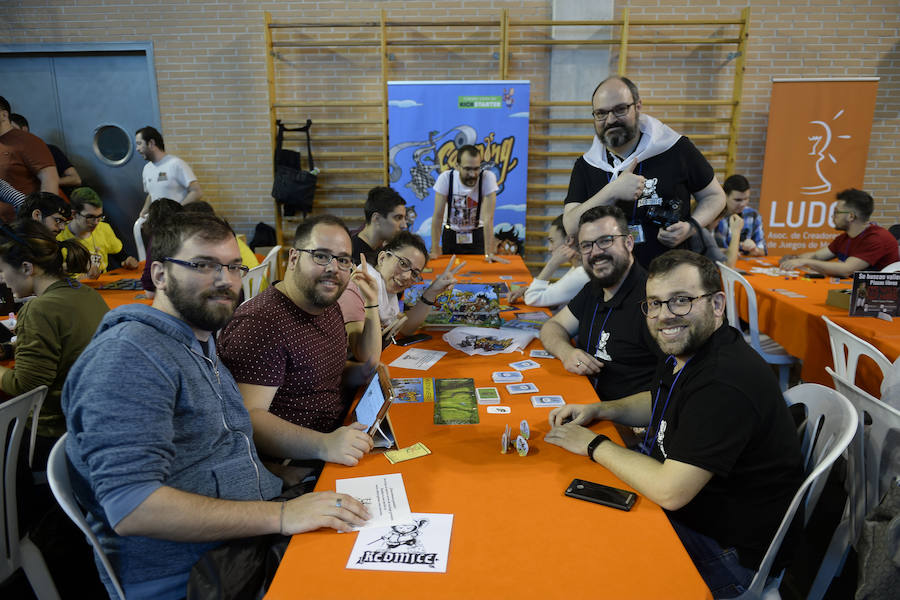 El pabellón Cagigal acoge este fin de semana una jornada nacional para fomentar los juegos de mesa