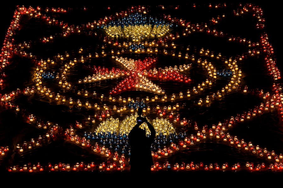 Festival de las Luces Cittadella en Malta; preciosas imágenes lucen por las calles de Victoria