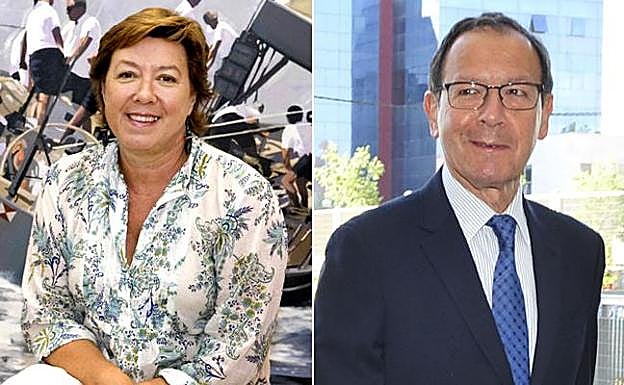 Pilar Barreiro y Miguel Ángel Cámara.