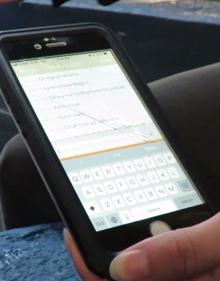 Imagen secundaria 2 - 'Kylu', recién nacido, nada junto a su madre 'Yulka' en su acuario del Oceanigràfic. | La investigadora Audra Ames, a la derecha, charla con el equipo de cuidadores y entrenadores de 'Kylu'. | Ames muestra el 'software' usado para analizar los sonidos. 